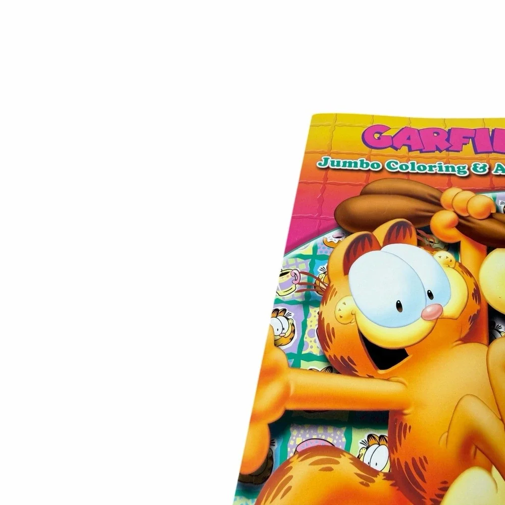 Garfield UNUSED Jumbo Coloring & Activity Book Vintage Odie